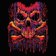 Rainbow Skull Bones